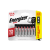 Energizer Max Alkaline AAA Batteries Pack of 8 + 4 Free